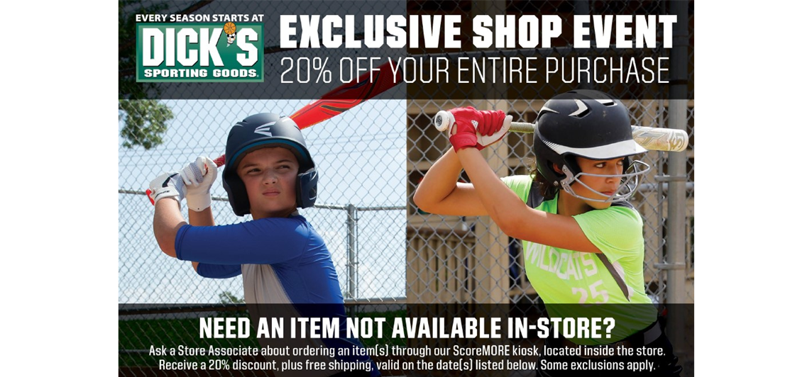 Last Weekend in April DSG 20% Off Sale